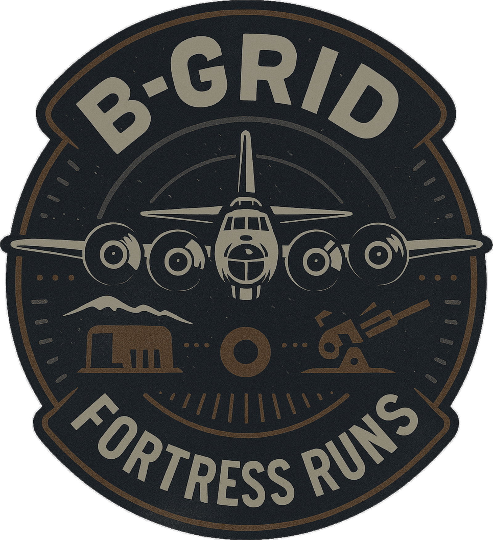 B-Grid: Fortress Run logo